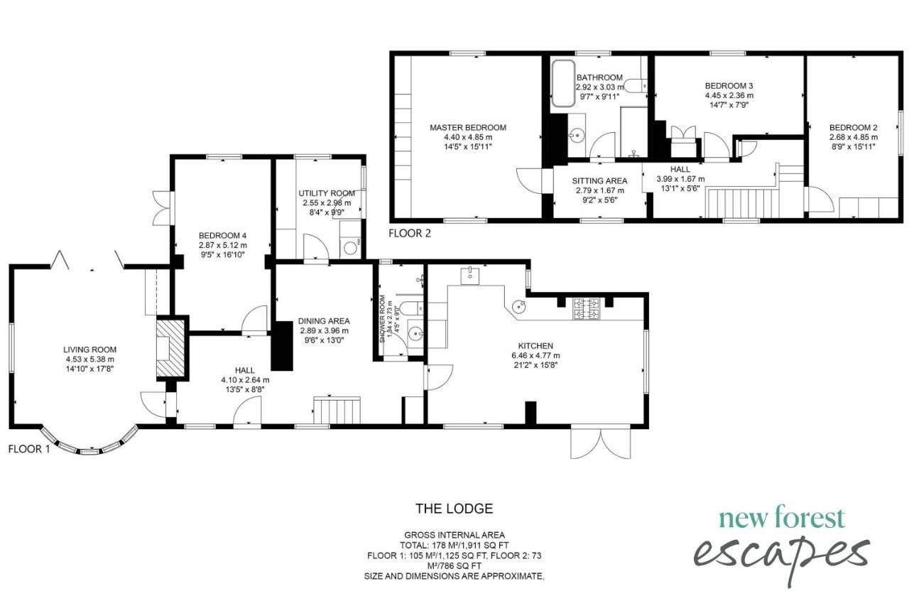 The Lodge New Milton Eksteriør bilde
